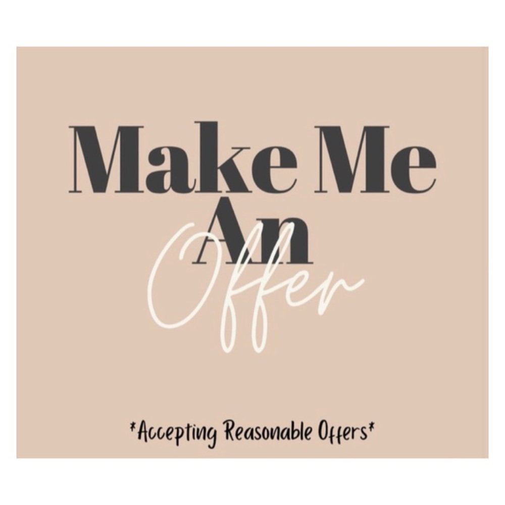 Now Accepting Reasonable Offers! 💖